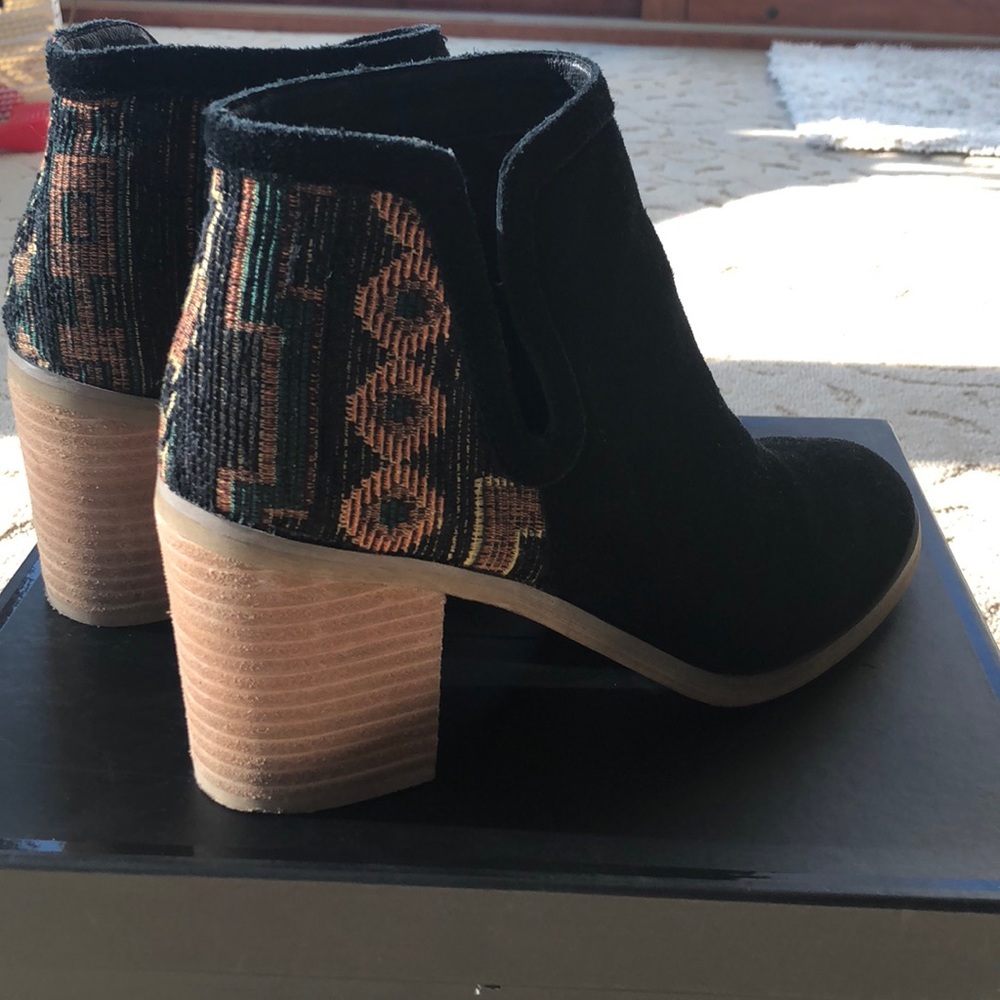 Rag & Co black booties